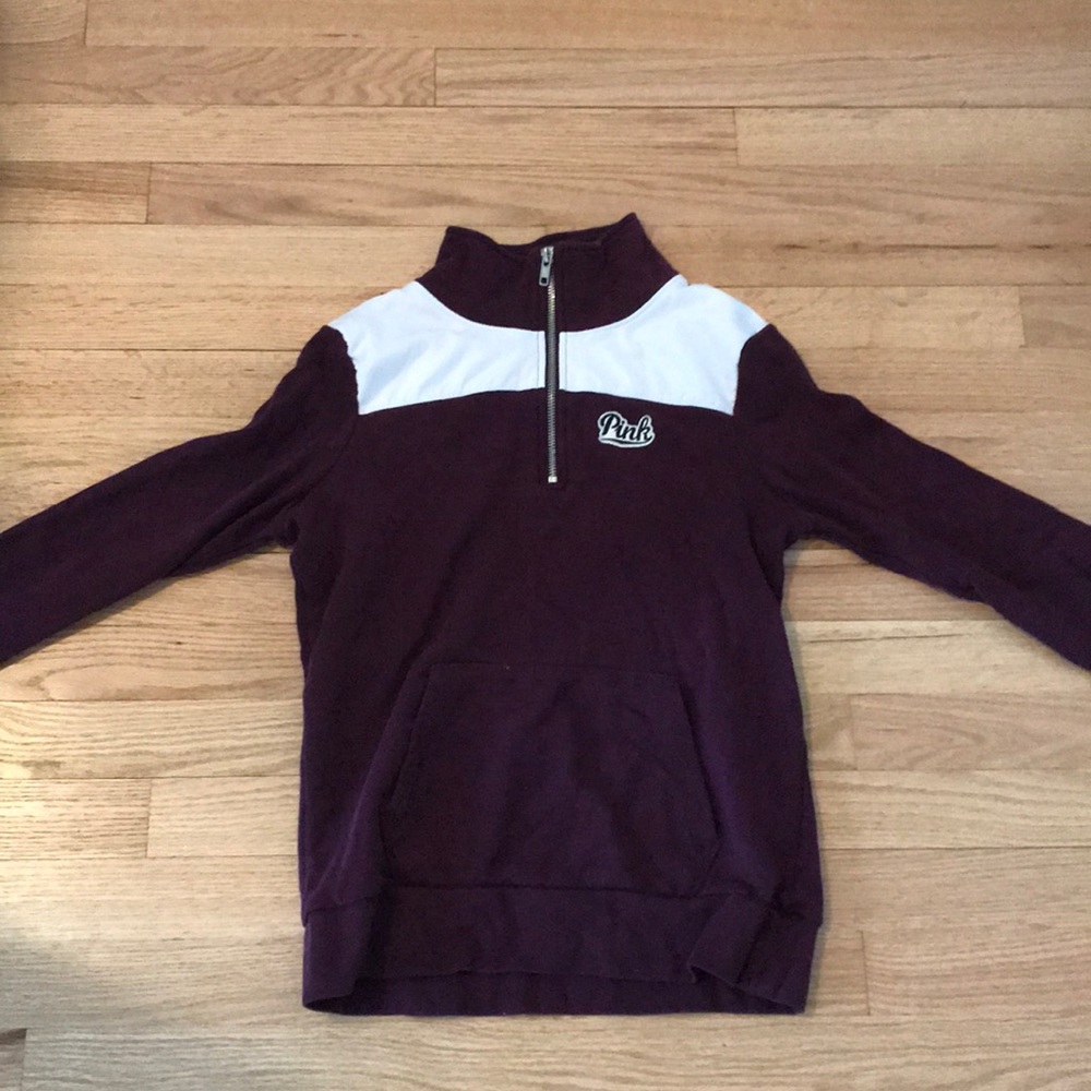Quarter zip PINK Victoria’s Secret sweatshirt